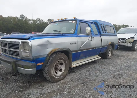 1993 Dodge D-Series D150 z USA, uszkodzony, nr VIN 3B7HE13Y6PM141710